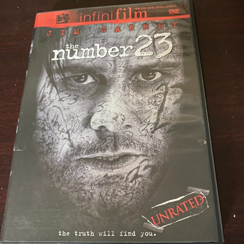 DVD The Number 23 staring Jim Carrey